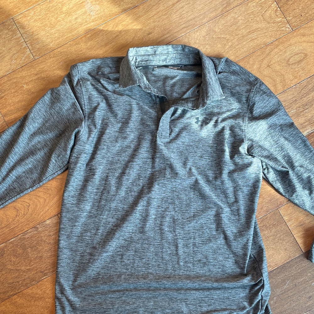 Under Armour Heathered Gray Pullover